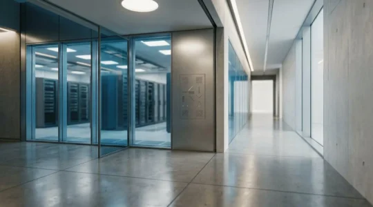 High-security technology environment protecting intellectual property from corporate espionage